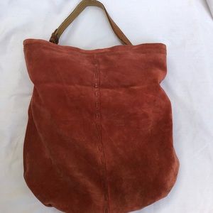 Suede tote by Lucky Brand